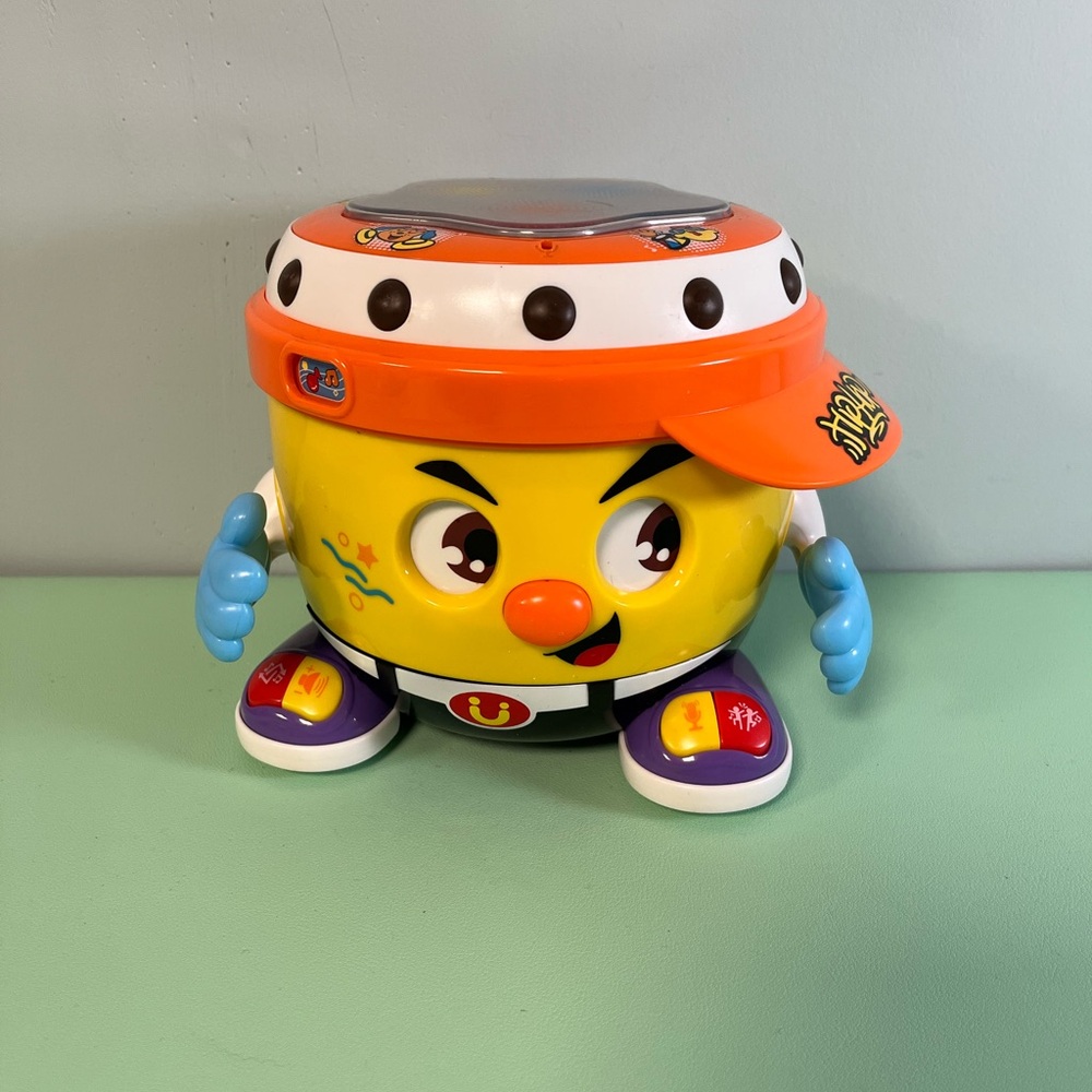 Hola DJ Party Drum Interactive Musical Toy with Lights & Sounds, Educational Toy